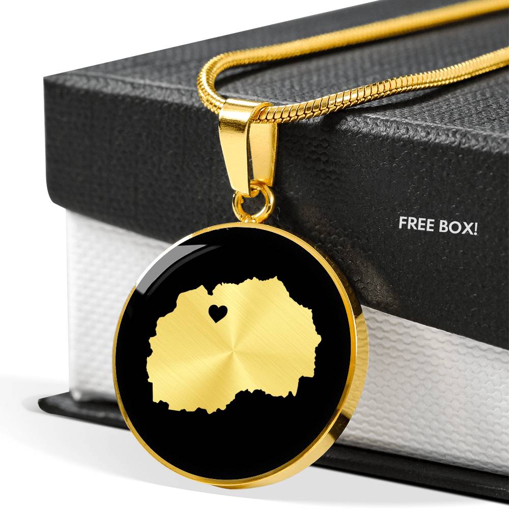 Macedonia Necklace - Macedonia Gift