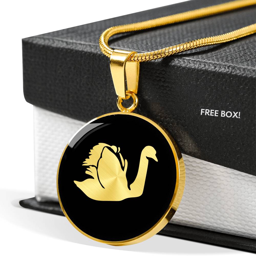 Swan Necklace - Swan Gift