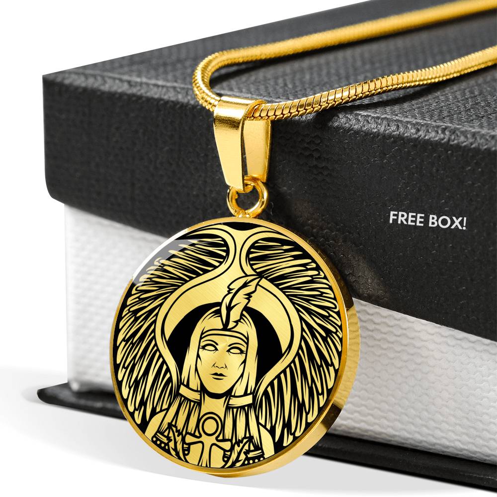 Maat Necklace - Egyptian goddess