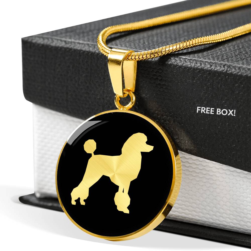 Poodle Necklace - Poodle Gift