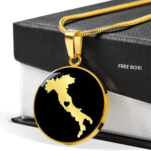 Italy Necklace - Italy Gift