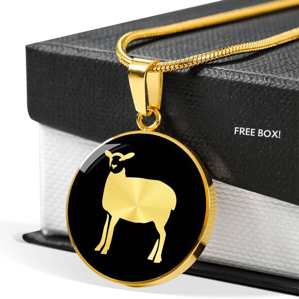 Sheep Necklace - Sheep Gift