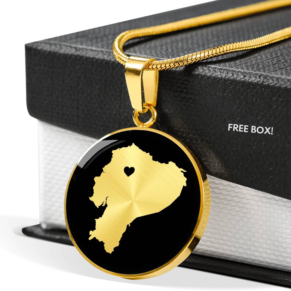 Ecuador Necklace - Ecuador Gift