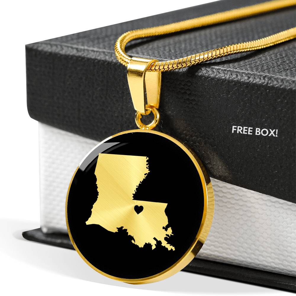 Louisiana Necklace - Louisiana Gift