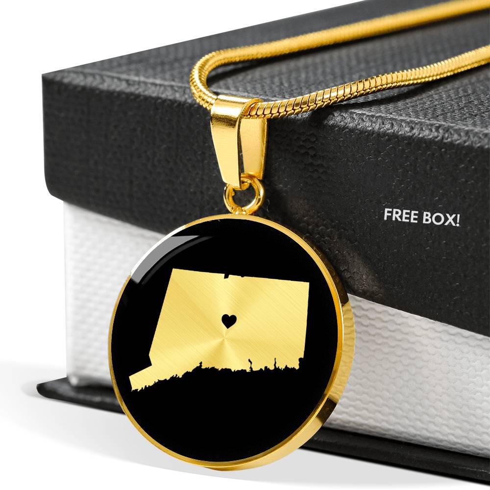 Connecticut Necklace - Connecticut Gift