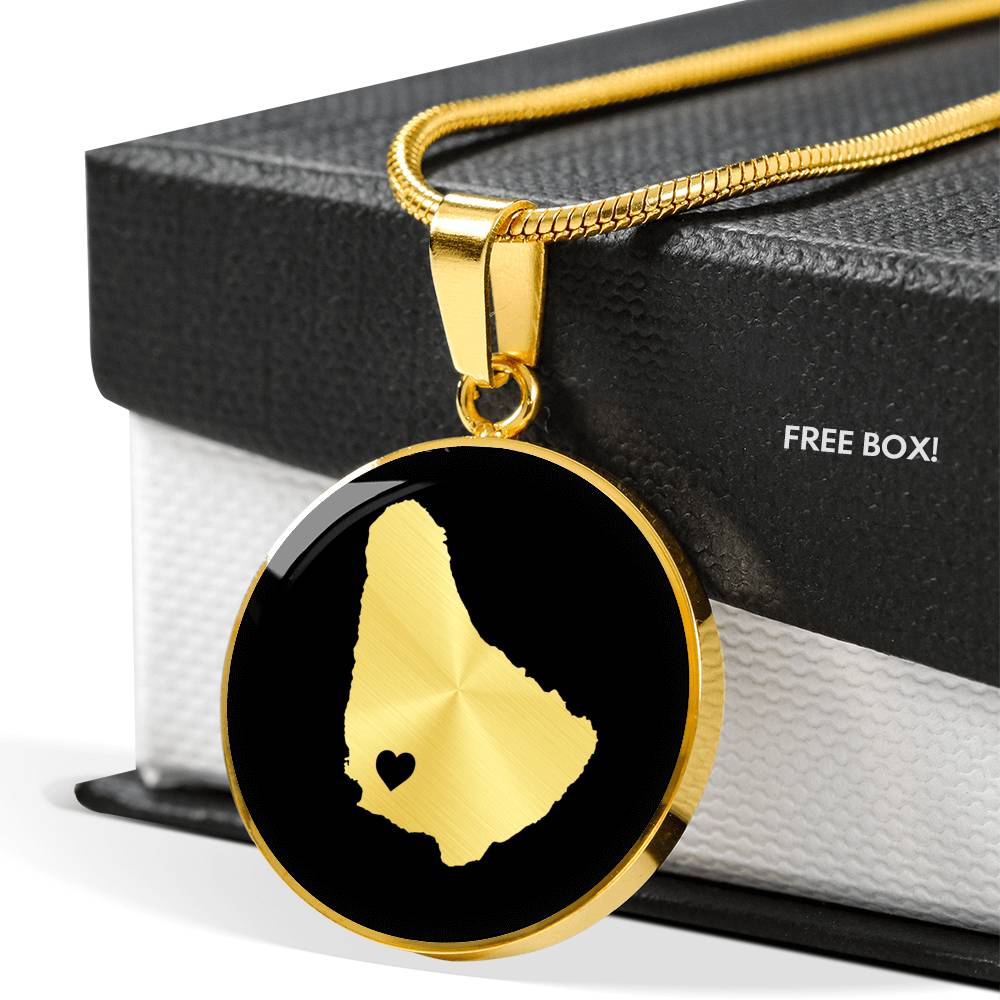 Barbados Necklace - Barbados Gift