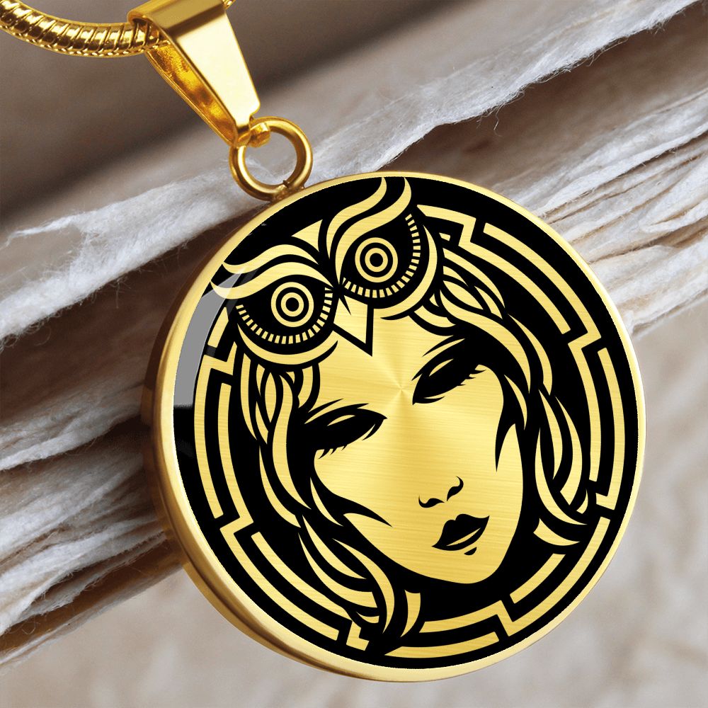 Athena Necklace - Goddess of War and Wisdom