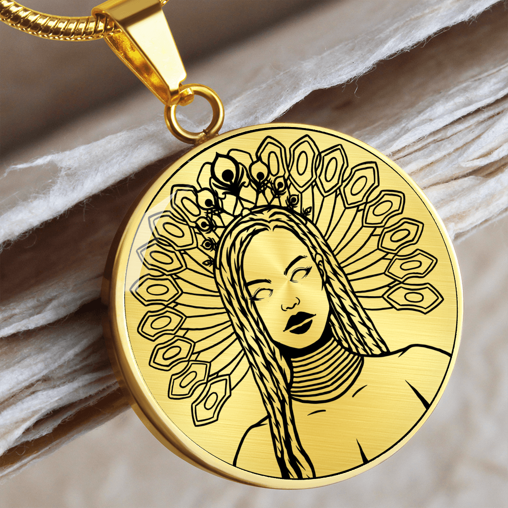 Oshun Necklace - Orisha of love, intimacy, beauty, wealth, and diplomacy