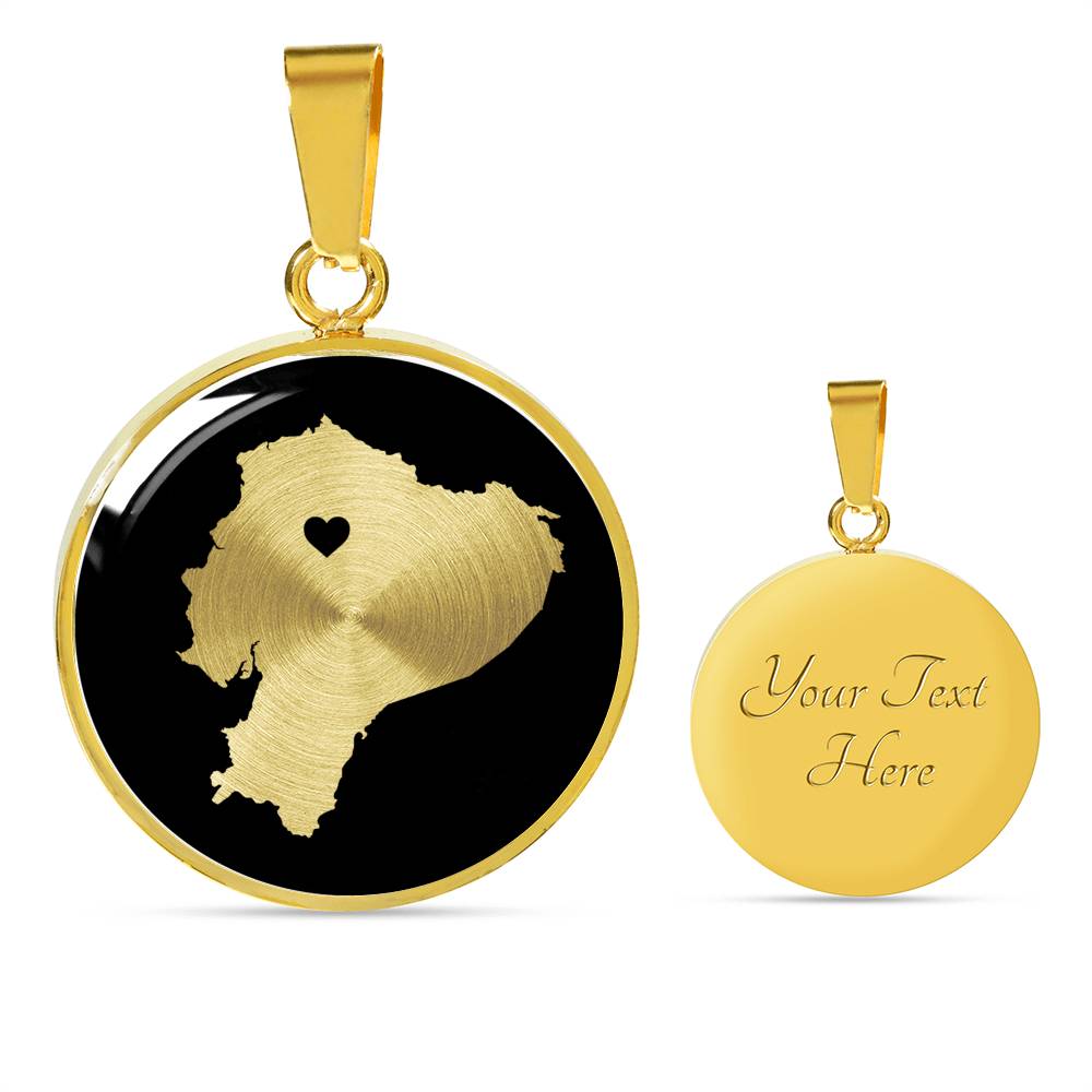 Ecuador Necklace - Ecuador Gift