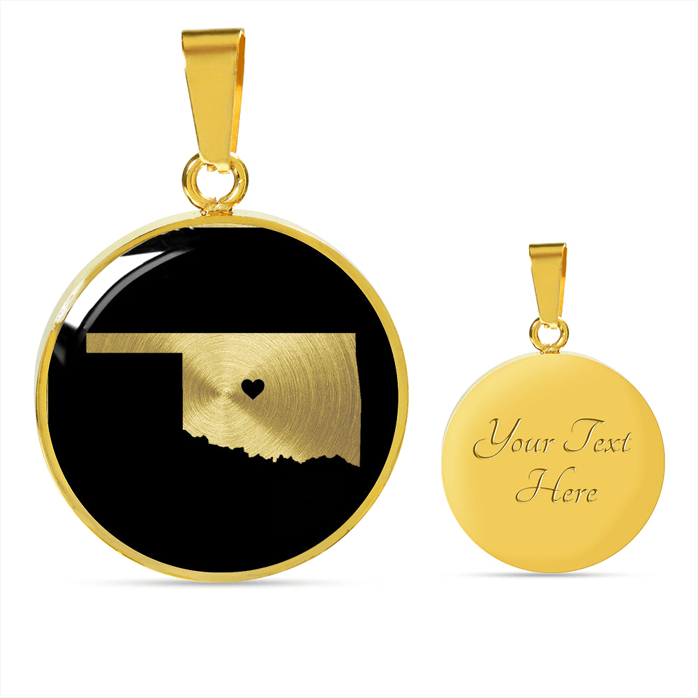 Oklahoma Necklace - Oklahoma Gift