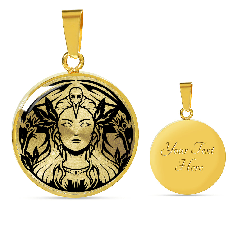 Morrigan Necklace - Goddess of death and war