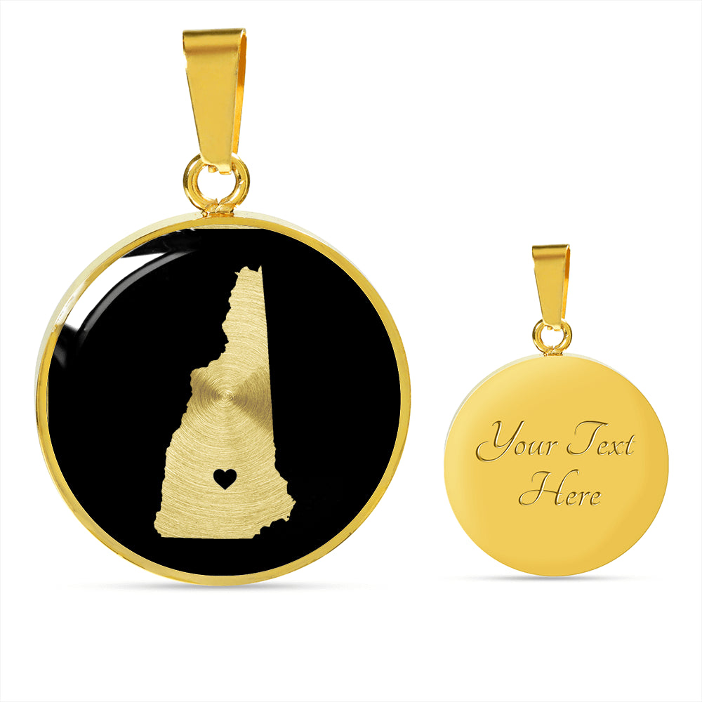 New Hampshire Necklace - New Hampshire Gift