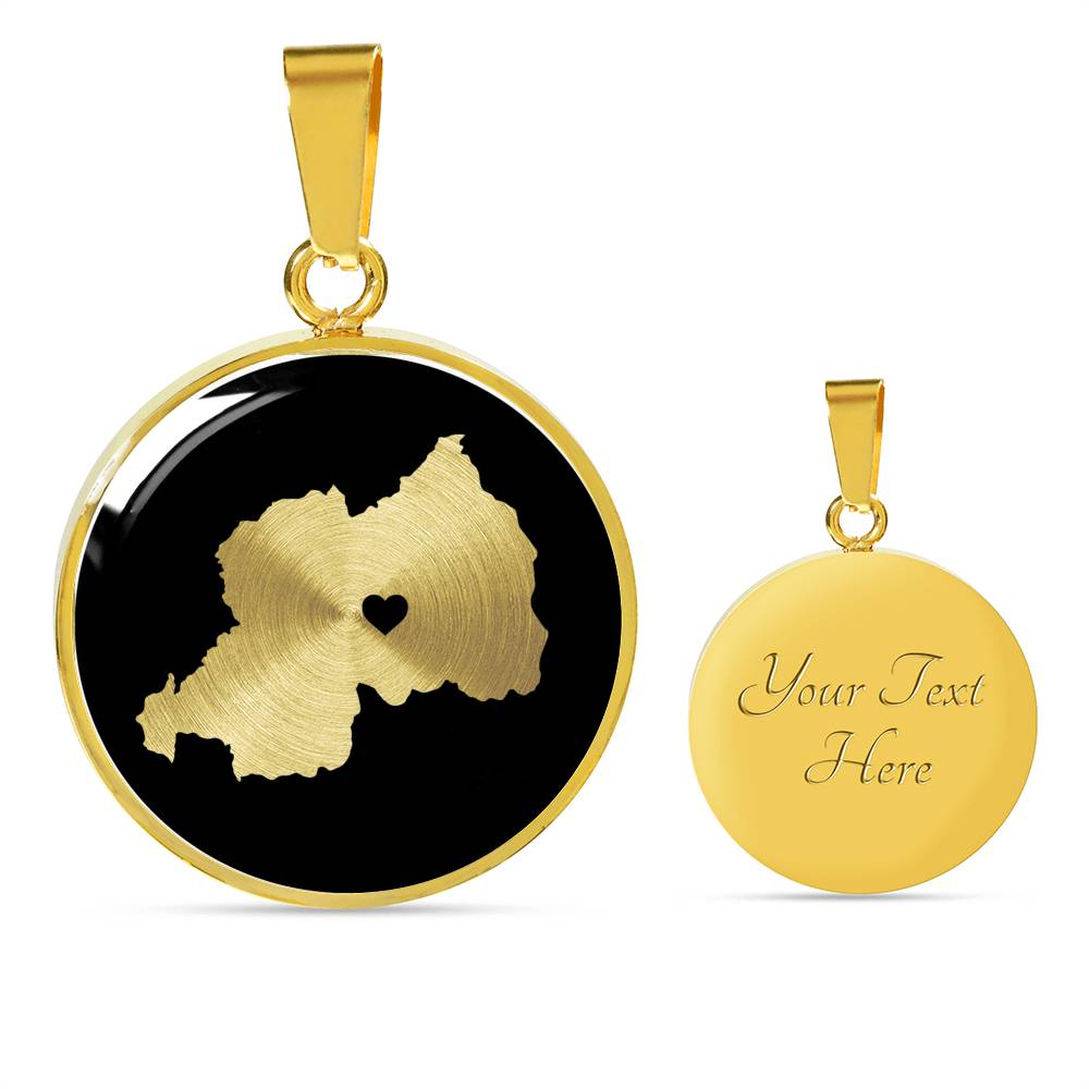 Rwanda Necklace - Rwanda Gift