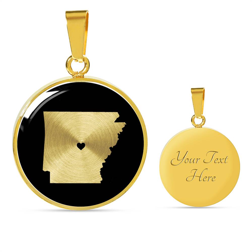Arkansas Necklace - Arkansas Gift