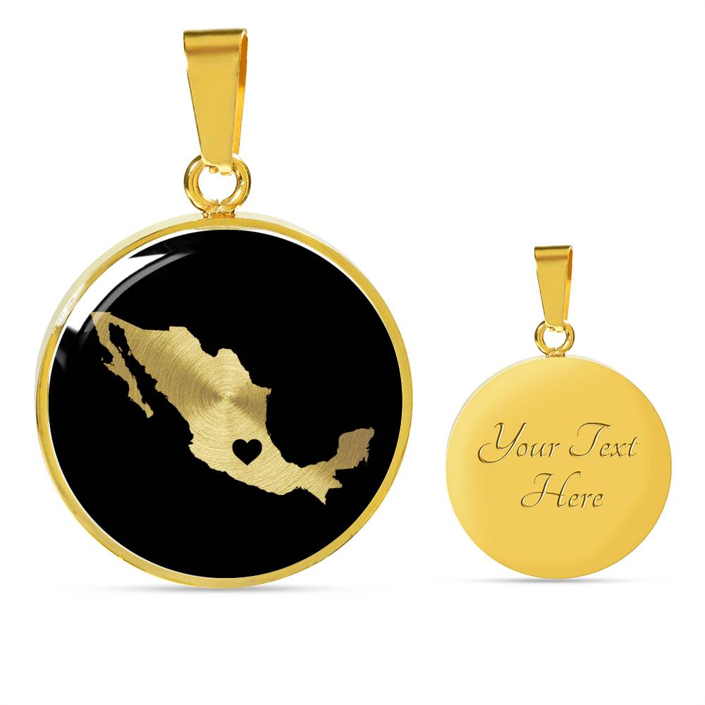 Mexico Necklace - Mexico Gift