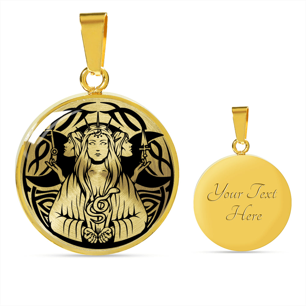 Hecate Necklace - Triple goddess