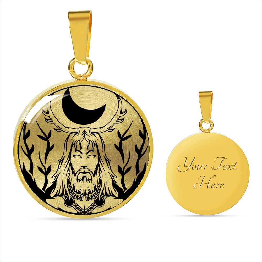 Cernunnos Necklace -  Horned God of the Forest