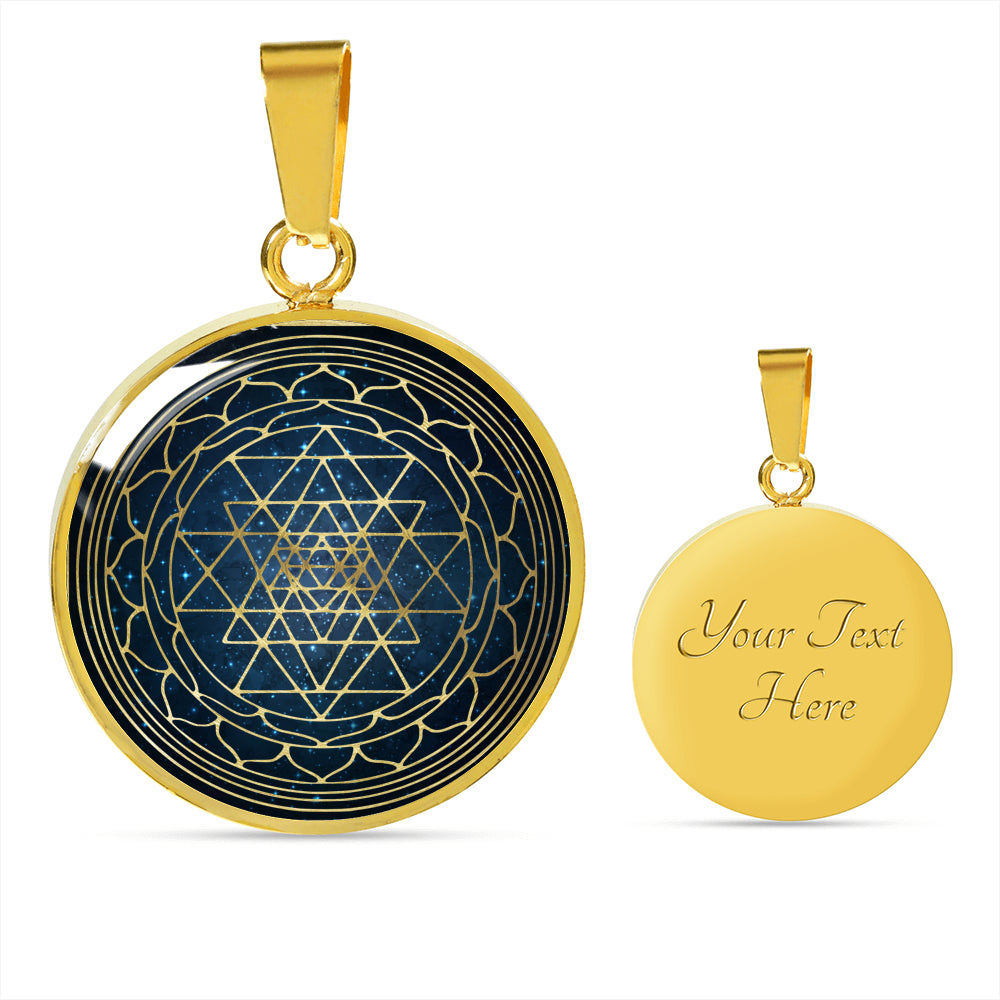 Sri Yantra Pendant - Sacred geometry