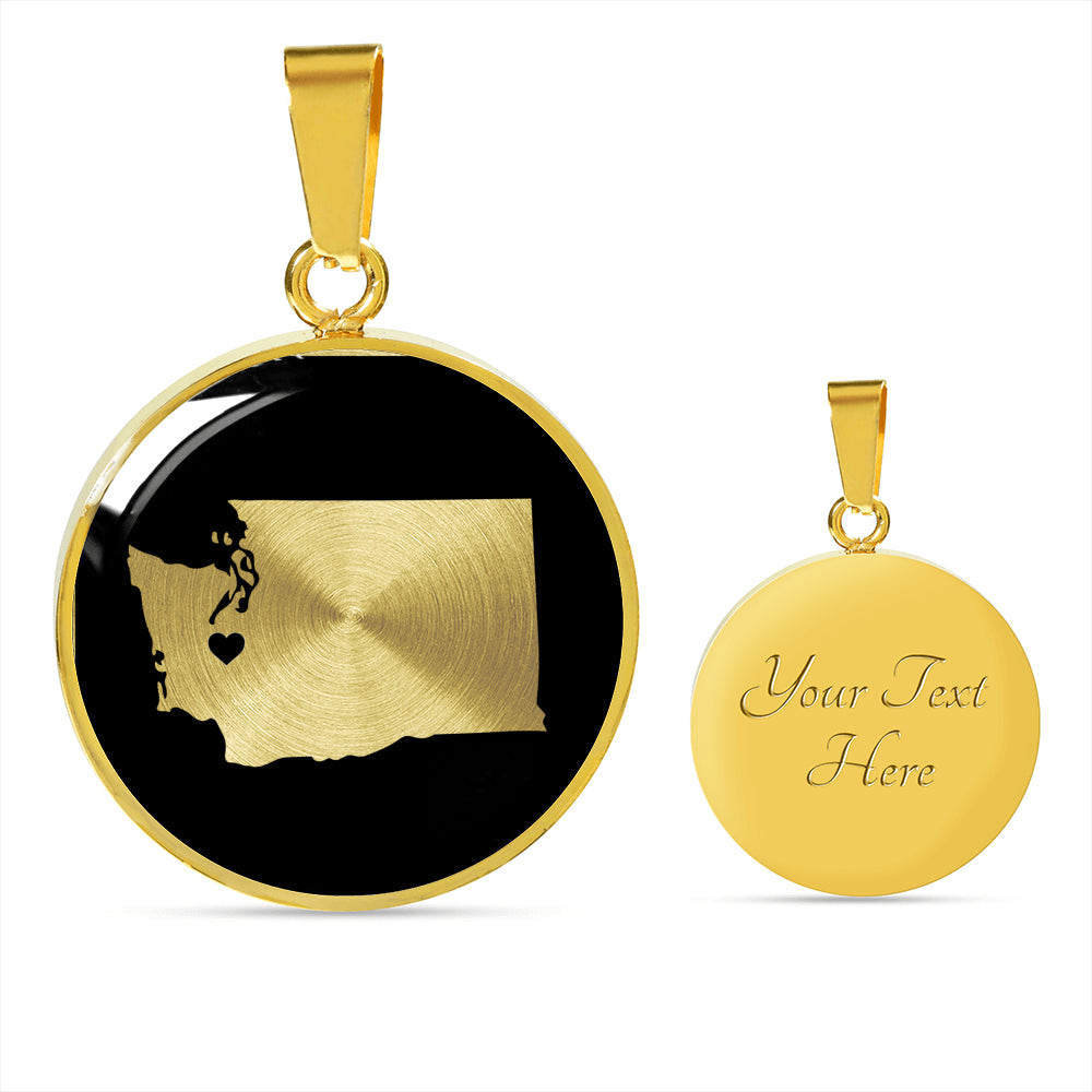 Washington Necklace - Washington Gift