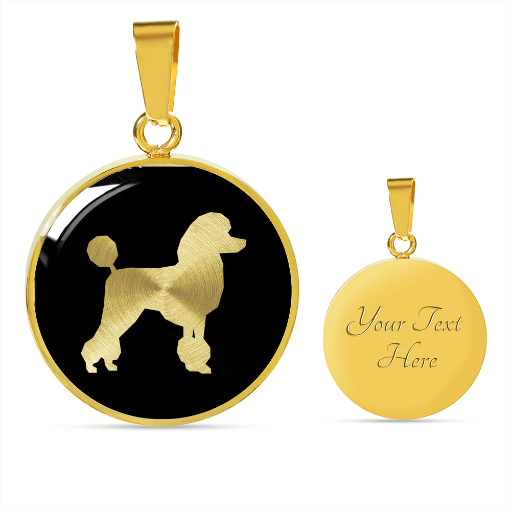 Poodle Necklace - Poodle Gift