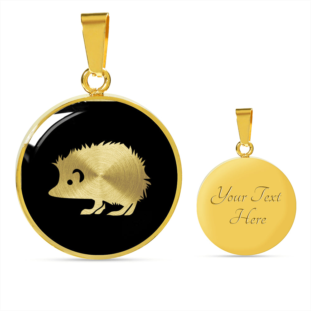 Hedgehog Necklace - Hedgehog Gift