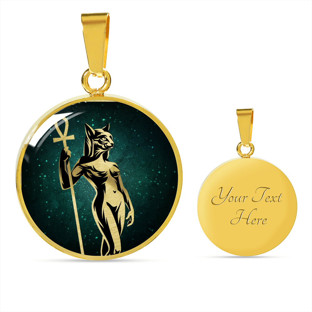 Bastet Necklace- Egyptian Cat Goddess