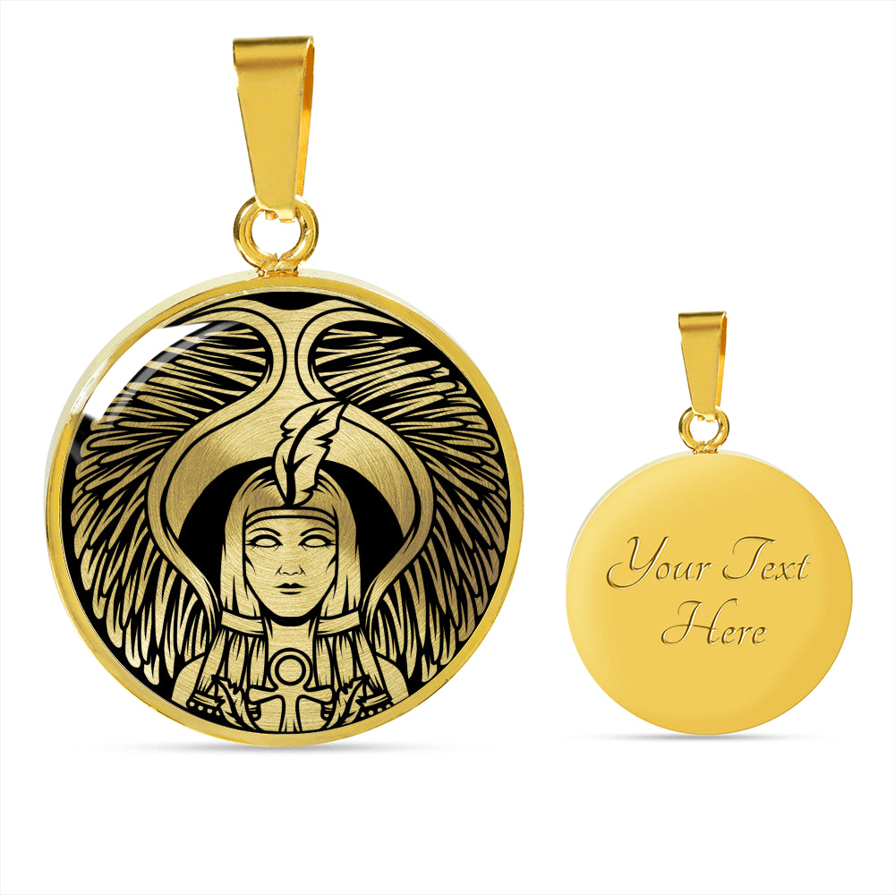 Maat Necklace - Egyptian goddess