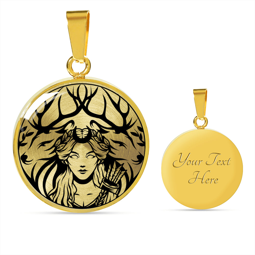 Artemis Necklace - Goddess of the hunt and archery