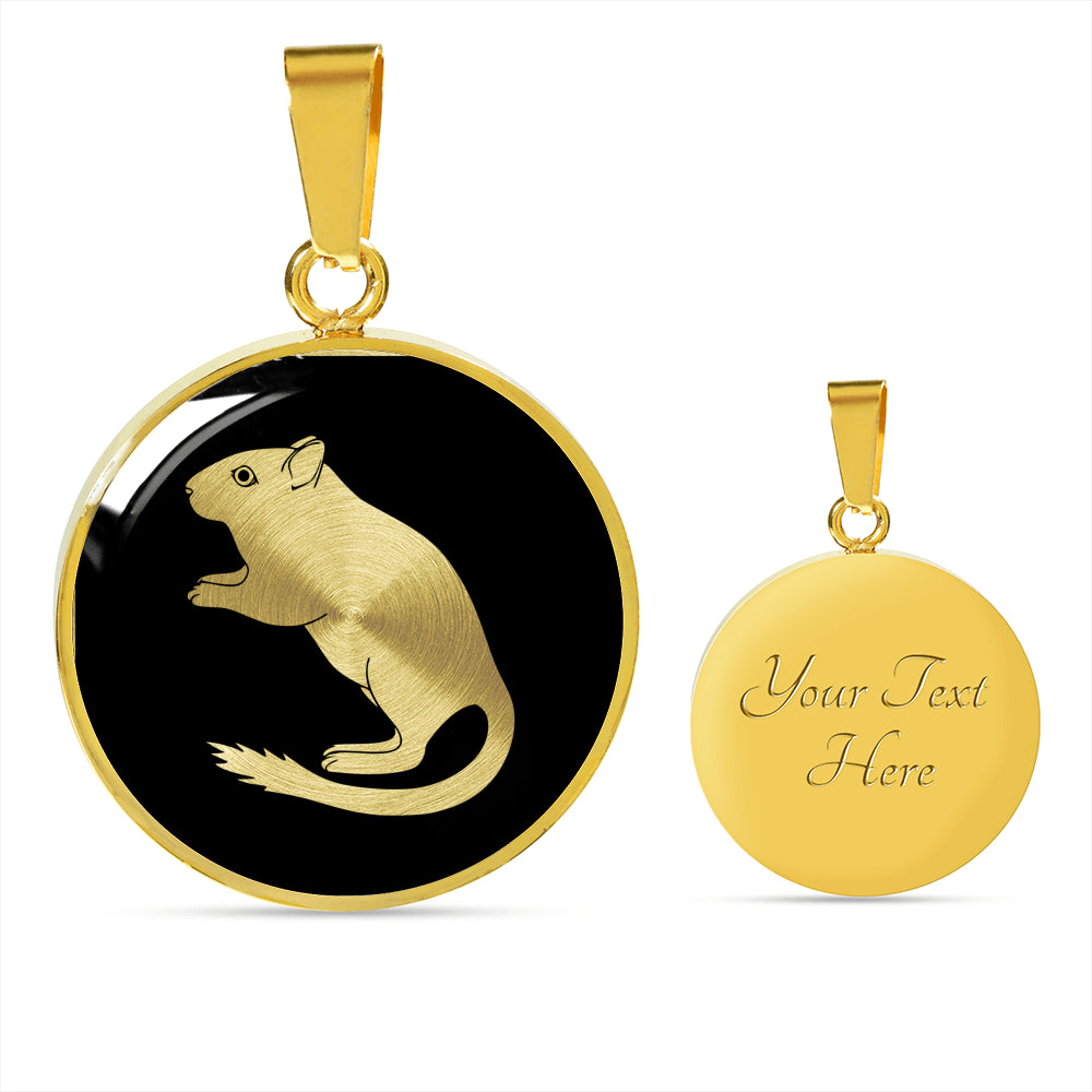 Gerbil Necklace - Gerbil Gift