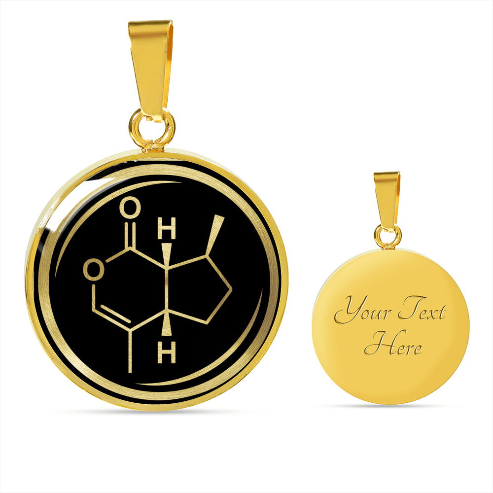 Catnip Molecule Necklace - Cat Lover Gift