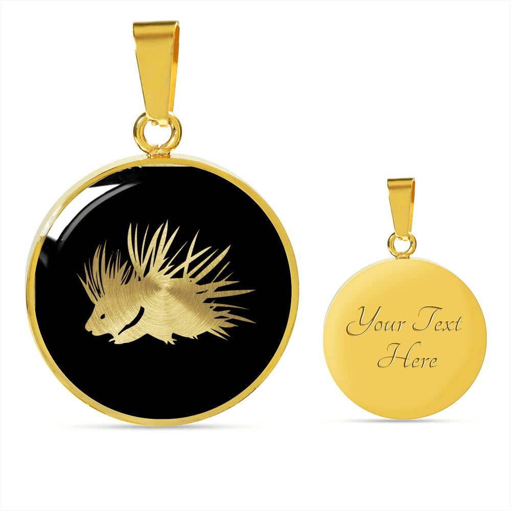 Porcupine Necklace - Porcupine Gift