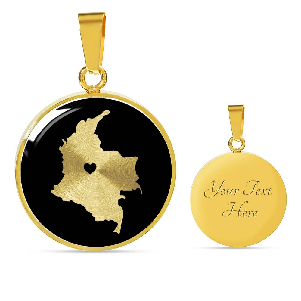 Colombia Necklace - Colombia Gift