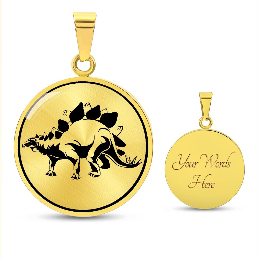 Stegosaurus Dinosaur Necklace