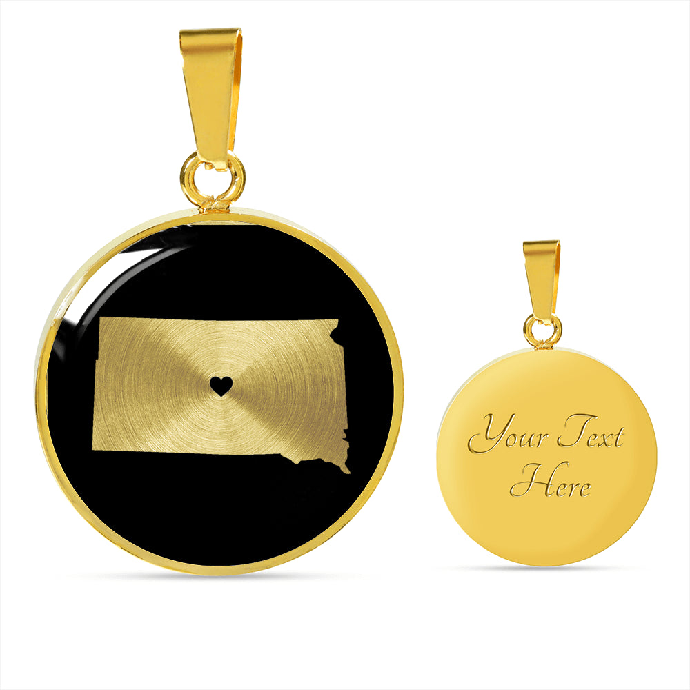 South Dakota Necklace - South Dakota Gift