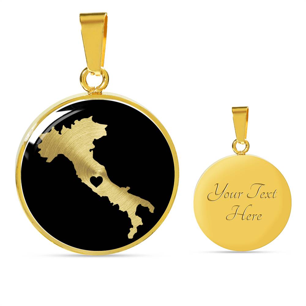 Italy Necklace - Italy Gift