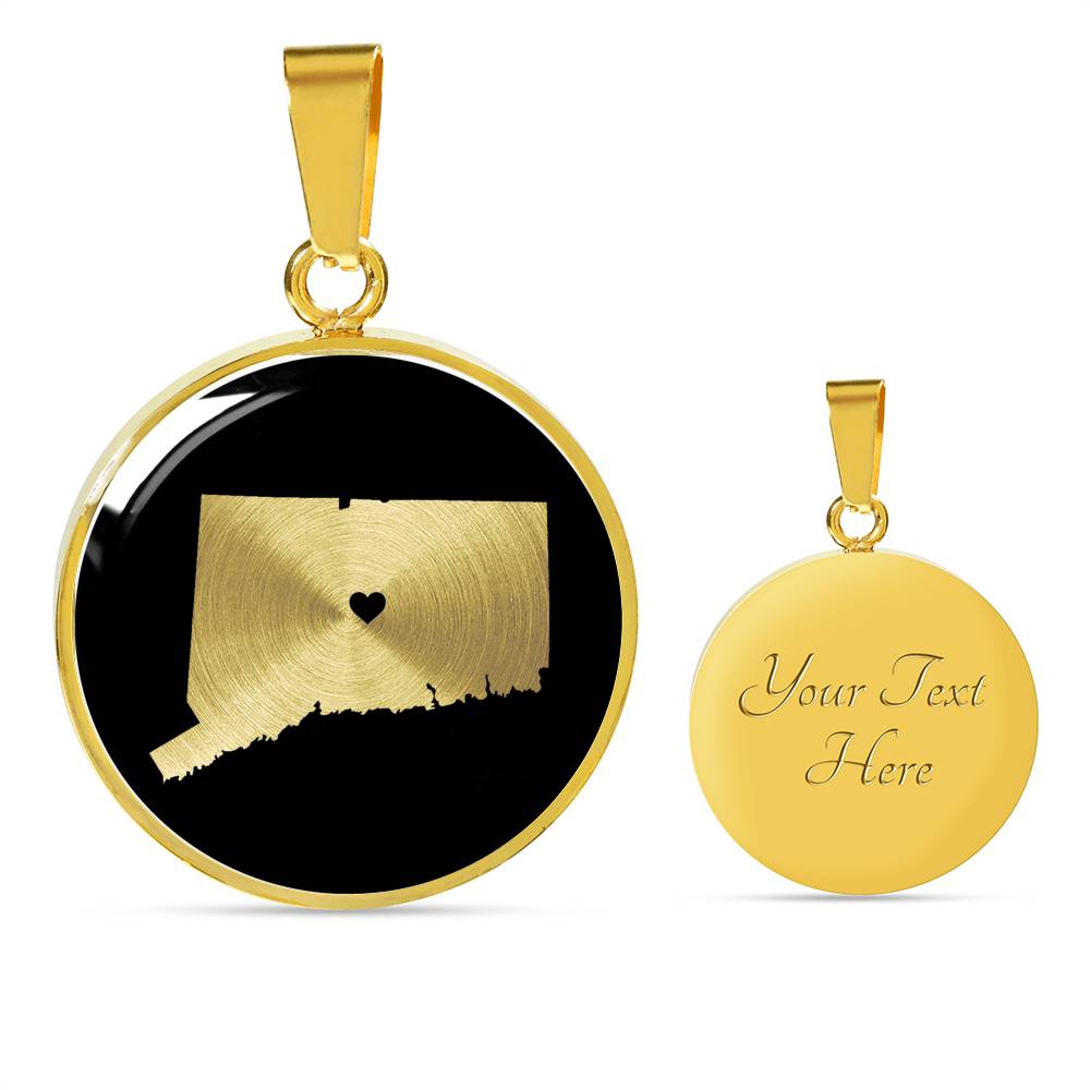 Connecticut Necklace - Connecticut Gift