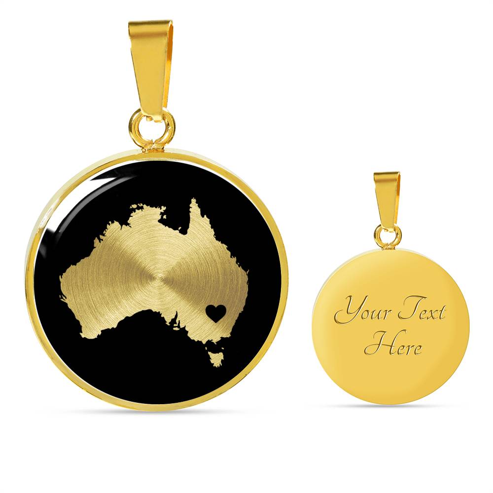 Australia Necklace - Australia Gift