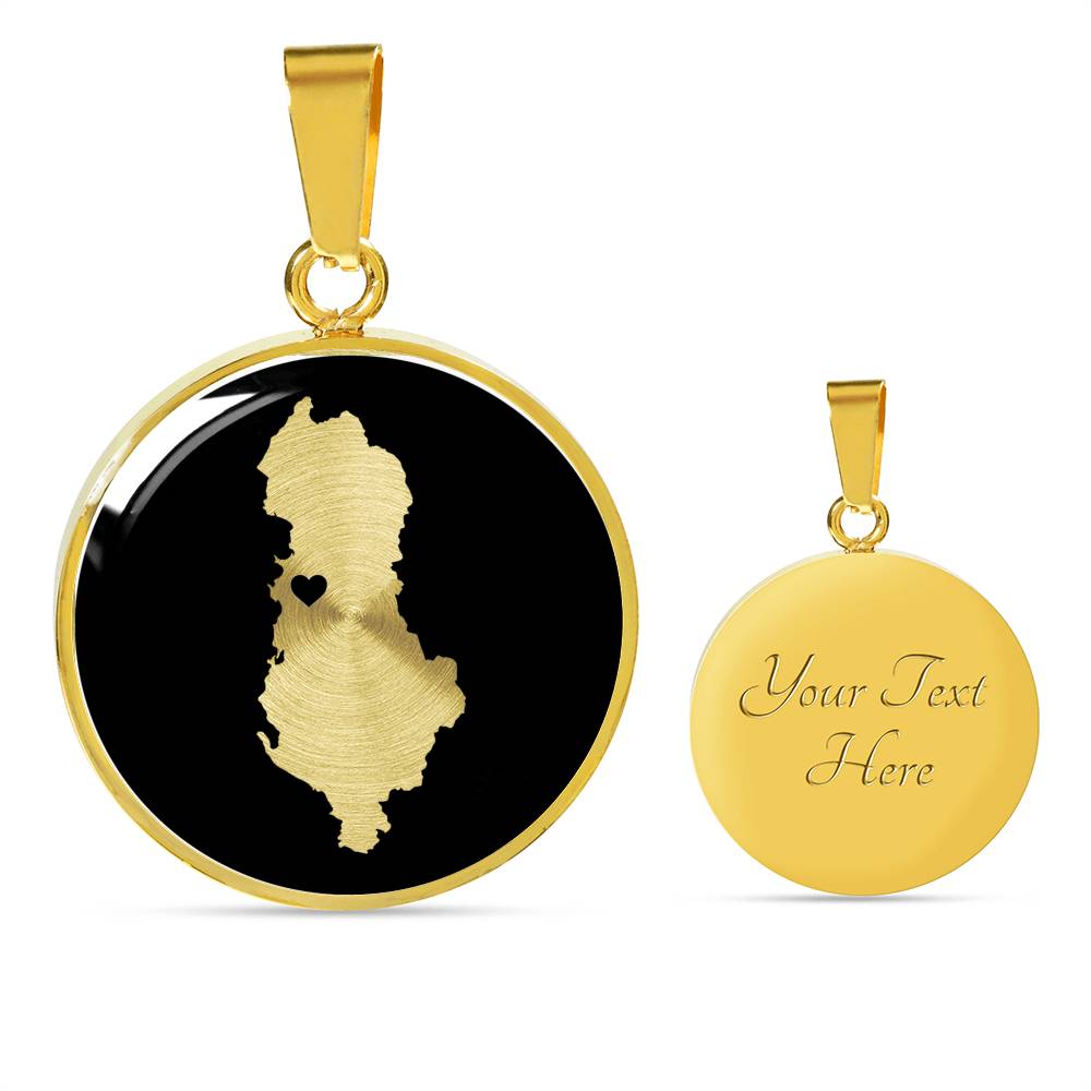 Albania Necklace - Albania Gift