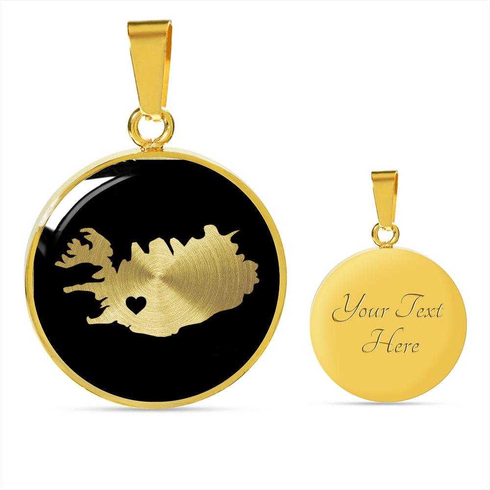 Iceland Necklace - Iceland Gift