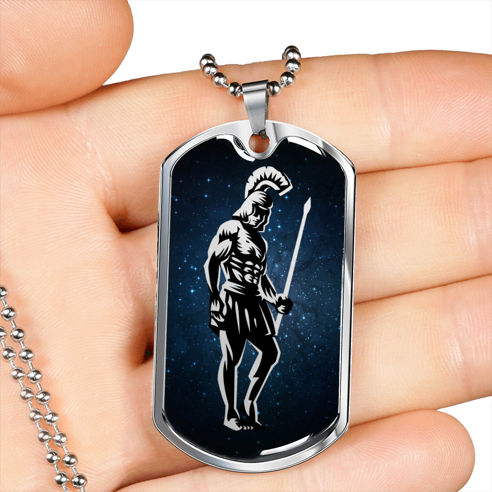Ares Necklace - Military gift