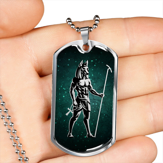 Anubis Necklace - Egyptian god of the dead