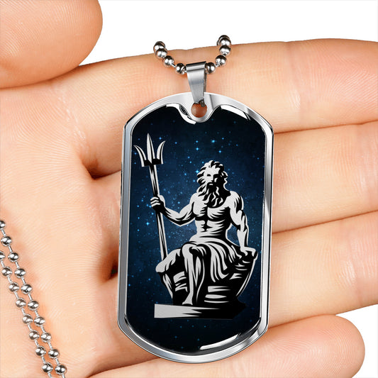 Poseidon Necklace - Greek god of the sea