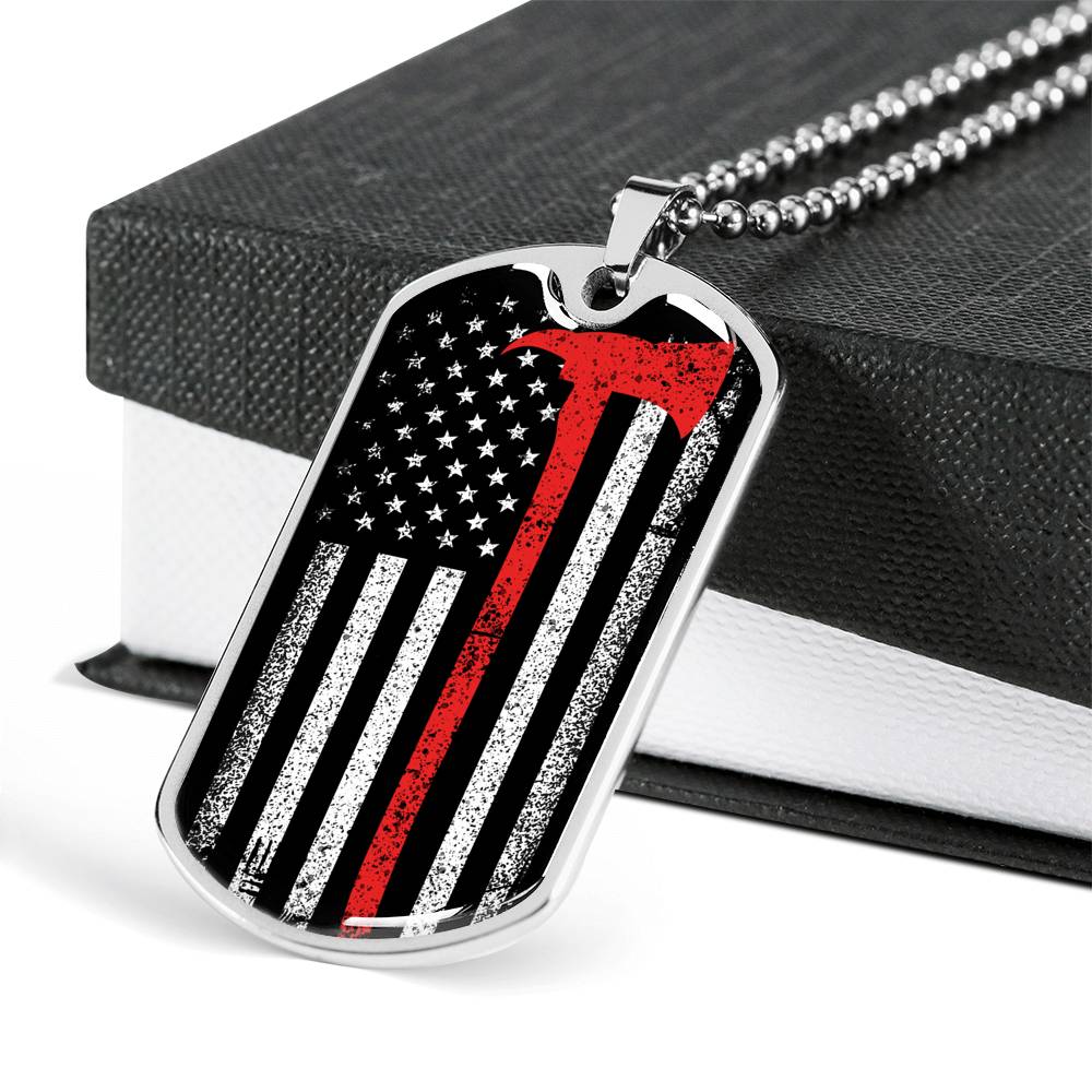 Firefighter Necklace - Firefighter gift