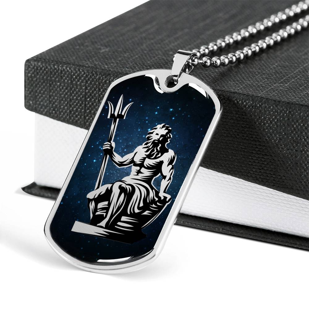 Poseidon Necklace - Greek god of the sea