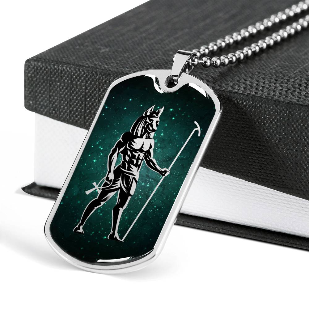 Anubis Necklace - Egyptian god of the dead