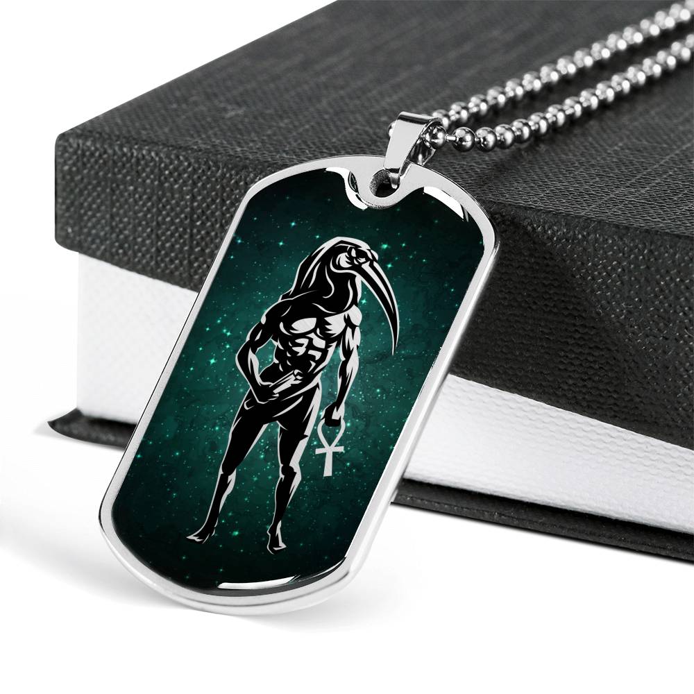 Thot Necklace - Egyptian God of Knowledge and Wisdom