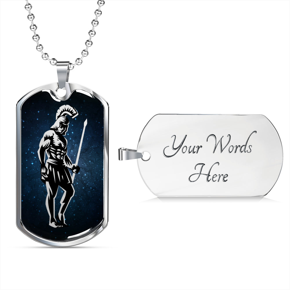 Ares Necklace - Military gift