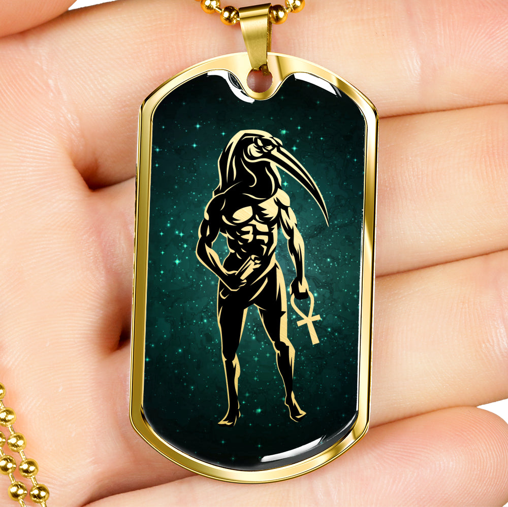 Thot Necklace - Egyptian God of Knowledge and Wisdom
