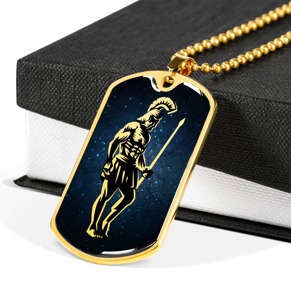 Ares Necklace - Military gift