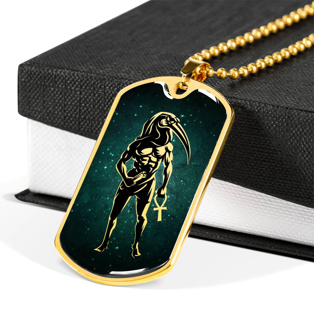 Thot Necklace - Egyptian God of Knowledge and Wisdom